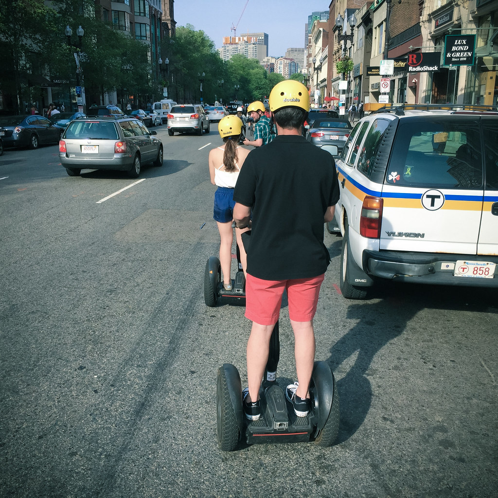 Joining a Segway Tour