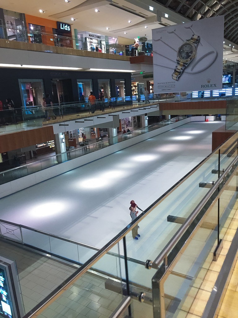 The Galleria Mall Ice Skating Rink