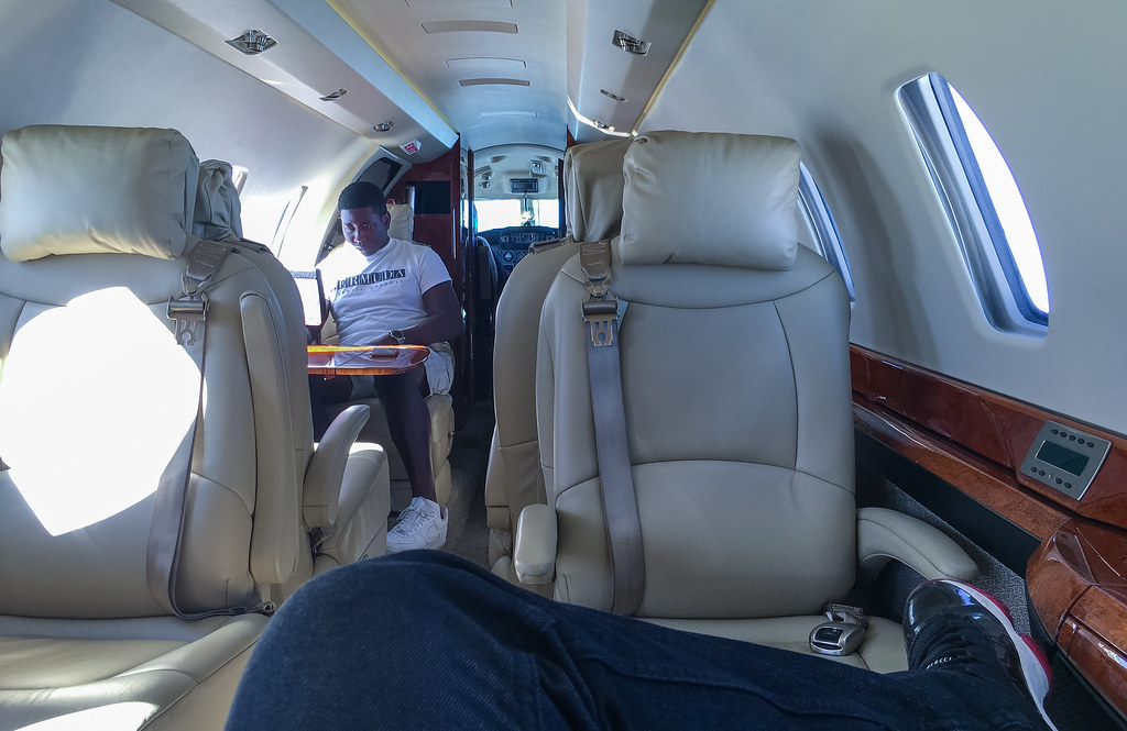 The Citation X Interior