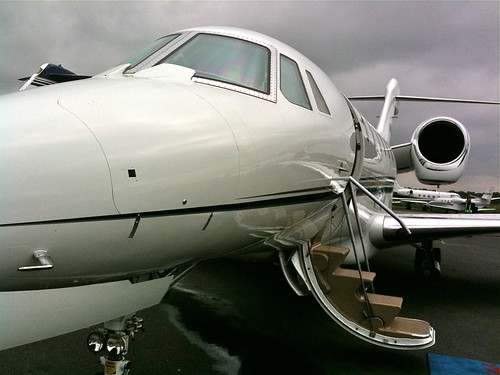 Private Jet Exterior